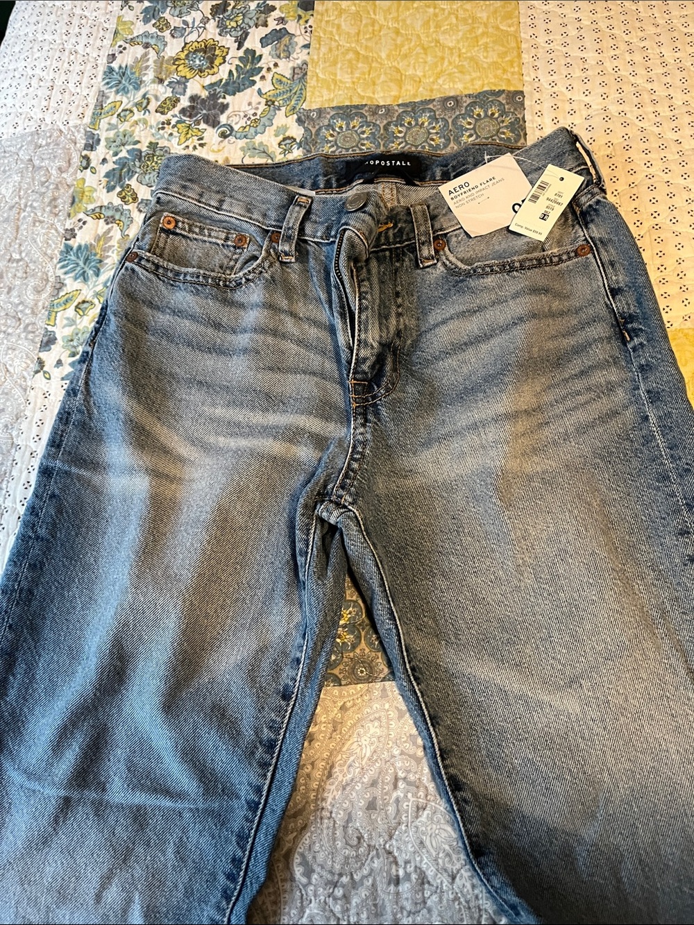 Aeropostale Flare leg Light Blue Washed Jeans